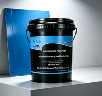 Revêtement ignifuge intumescent haute performance pour la protection incendie des structures en acier de bâtiments intérieurs