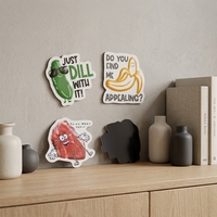 Individuell Geformter Magnet PVC Werbe-Cartoon Kreative ABS Weiche Souvenir Kühlschrankmagnete Gestanzte Benutzerdefinierte PVC-Kühlschrankmagnete