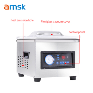 Máy đóng gói chân không thực phẩm công nghiệp DZ-260A, dùng cho thực phẩm khô và ướt, giữ thực phẩm tươi ngon, máy hút chân không để bàn - Product Image 4