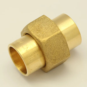 Alimentation d'extrémité extérieure et intérieure en laiton et raccord rond égal pour plomberie, assainissement - Product Image 6