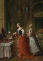 Peinture à l'huile Art Déco sur toile, faite à la main sur mesure, avec cadre en bois doré, impression murale à suspendre pour la décoration intérieure et les mariages