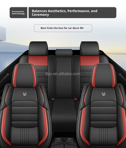Housses de siège auto en cuir Nappa noir et blanc pour <span class=keywords><strong>Renault</strong></span> Clio <span class=keywords><strong>Captur</strong></span> Kadjar Arkana, protection universelle toutes saisons - Product Image 5
