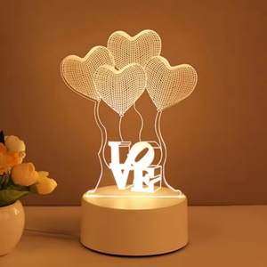 3d Slide <b>Light</b> <b>LED</b> Custom Room Decoration Children's <b>Usb</b> Acrylic 3d <b>LED</b> Children's Night <b>Light</b> Gift - Product Image 1