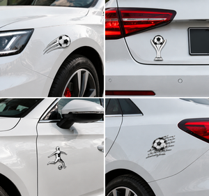 Emblème de voiture en plastique ABS chromé 3D de qualité supérieure, autocollant de badge extérieur étanche pour SUV, décoration de carrosserie arrière 10 - Product Image 3