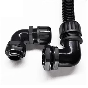 Conector de Entrada de Cable M12/M16/M20/M25, Conector de Codo en Ángulo Recto de Nylon Impermeable para Fijación de Cables - Product Image 6