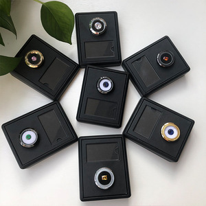 Nhà máy trực tiếp kim loại hộp tròn với cơ sở hiển thị tấm trang sức mẫu đá quý nhỏ màu kho báu mới - Product Image 1