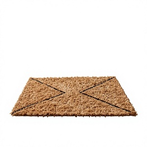 Eco2go Vietnam Biodegradable Coconut Fiber Door <b>Mat</b>-Reversible Modern Washable Rug for Home & Office - Product Image 1