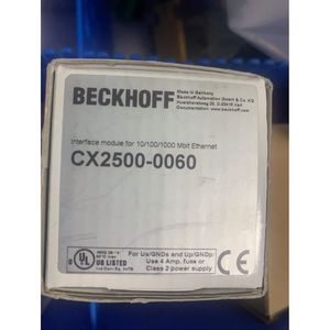 โมดูลอินเทอร์เฟซ Beckhoff CX2500-0060 อีเธอร์เน็ต 10/100/1000 เมกะบิต อุปกรณ์เสริมคอมพิวเตอร์อุตสาหกรรม - Product Image 1