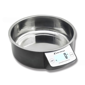 Balance de cuisine électronique Veidt avec bol en acier inoxydable pour aliments et pâtisserie domestique 14192-237B - Product Image 5