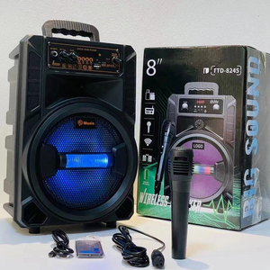 2022 نموذج جديد سعر المصنع 8 بوصة مكبر صوت احترافي البلاستيك في الهواء الطلق رئيس حزب المتكلم المحمولة مكبر صوت بالبلوتوث - Product Image 3