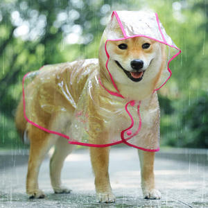 Dog <strong>Raincoat</strong> Hooded Slicker Poncho - Reflective Lightweight Pet Rain Jacket Coat,Dog Waterproof <strong>Raincoat</strong> With Adjustable - Product Image 5