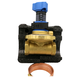 วาล์วควบคุมแรงดันทองเหลือง (DPCV) แบบแมนนวล ได้รับการรับรองมาตรฐาน CE สำหรับระบบน้ำร้อนและน้ำเย็นแบบกระจาย  มีบริการ OEM - Product Image 4