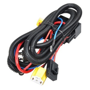 Cablaggio fari auto lampada alogena <span class=keywords><strong>H4</strong></span> luce migliora presa cavo illuminante illuminante 12V - Product Image 1