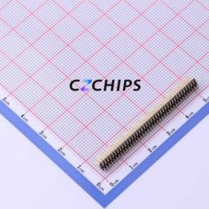 X1321WVS-2x39J-C40D53 Pin Header SMD,P=1.27mm Connector ( Pin Structure: 2x39P )( Pitch: 1.27mm )( Row Spacing: 1.27mm ) - Product Image 2