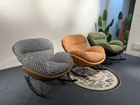 Nouvelle chaise à bascule durable pour adulte, fauteuil de salon pour la maison ou le balcon, chaise simple décontractée pour adulte, chaise à bascule inclinable ou pour dormir, canapé à bascule