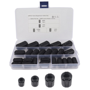 Anillo de sujeción de núcleo de ferrita de 3.5-9 mm para supresión de ruido y antiinterferencias en blindaje de cables - Product Image 5