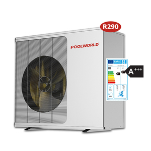 Pool World R290 Chauffage de maison Pompa Ciepla <span class=keywords><strong>12kw</strong></span> Pompes à <span class=keywords><strong>chaleur</strong></span> monobloc à onduleur complet avec moteur de <span class=keywords><strong>pompe</strong></span> à <span class=keywords><strong>chaleur</strong></span> intelligent - Product Image 3