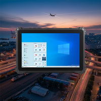 Tablet Industrial Resistente de 10.1 Pulgadas con Windows 10, 8 GB de RAM, 256 GB de ROM, LTE, NFC Frontal, Wifi, GPS, BT, RJ45, RS232, Escáner de Código de Barras 2D