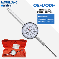 Hengliang haute précision cadran blanc indicateur jauge tout cuivre engrenage amortisseur ceinture pour le forage indicateur de cadran mécanique