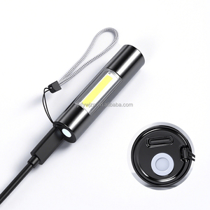 Batteria personalizzata torcia Mini torcia a Led in alluminio magnetico alta lumen Mini Cob torcia - Product Image 4