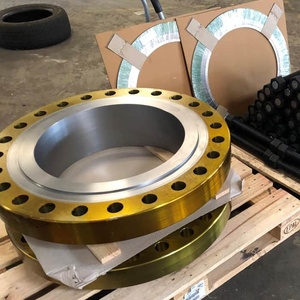 A105เชื่อมคอ ASTM 3/4นิ้วครีบเหล็กคาร์บอน Pn10 Dn12 2นิ้ว18 WN 300 RF SCH XS A105n น้ำมันและก๊าซ - Product Image 1