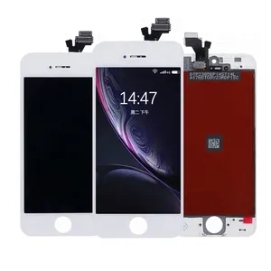 Vendas imperdível para iphone lcd fábrica 100% qualidade superior para iphone 5S tela lcd completada