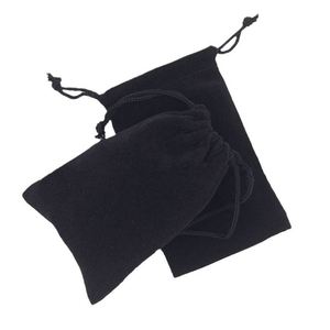 Sac cadeau personnalisé avec cordon de serrage, emballage cosmétique, pochette à bijoux, sacs en velours avec cordon de serrage 10X15CM - Product Image 1