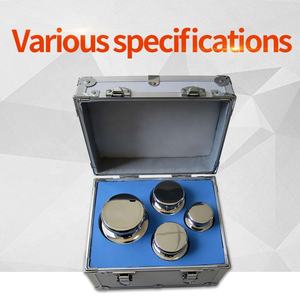 مقياس معايرة الوزن الشامل M1, مقياس معايرة قياسي من الفولاذ المقاوم للصدأ ، أوزان المعايرة - Product Image 5