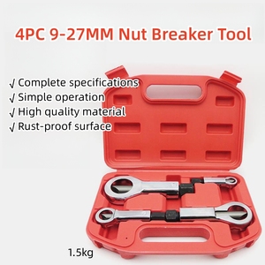 Professional Break Damaged Nuts Splitter Cracker Remover Rust Nut Manual Extractor <b>Tools</b> Nut Sputter Hand <b>Tool</b> - Product Image 3