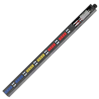 Certification ETL, 24 ports, PDU intelligent IEC 160A, montage en rack, 3 phases, C13 C19 PDU pour serveur haute puissance