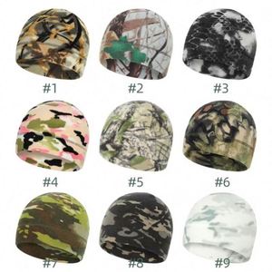 Wholesale Camo Pattern Sports Beanie <b>Hat</b> <b>Winter</b> Polar Fleece Polyester Windproof Adjustable for Outdoor Fishing Fast Delivery - Product Image 5