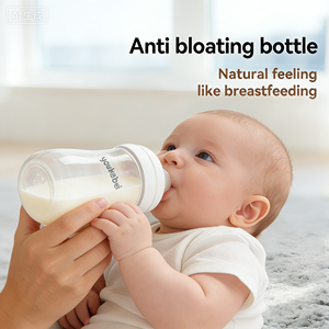 Vente en gros de biberons <span class=keywords><strong>pour</strong></span> nourrissons sans BPA, à col large, en PP de qualité alimentaire, anti-coliques, <span class=keywords><strong>pour</strong></span> boire du lait - Product Image 1