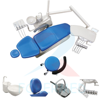 Nouveau modèle d'équipement dentaire approuvé par l'OEM fauteuil dentaire confortable chaise de clinique dentaire multifonction cintre indépendant réglable