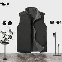 Gilets Softshell Personnalisés pour Hommes, Veste Tactique Utilitaire, Travail, Sports, Golf, Construction, Photographe, Vêtement Casual Extérieur