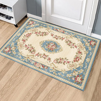 Tapis de sol antidérapant en polyester, écologique, à motif animalier de dessin animé, lavable à la main, d'épaisseur moyenne, tapis de porte, tapis d'entrée, tapis de salle de bain