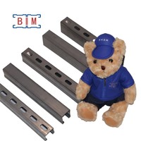 Canal de Acero al Carbono 41x41, Tipo Strut Channel, Estándar ASTM, Corte Personalizado OEM, Soportes para Piscina