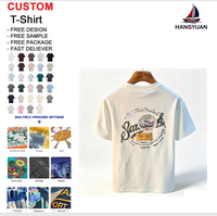 Camiseta Blanca - Nuevo Estilo de Verano para Hombre, Estampado Moderno de Hong Kong, Algodón Puro Retro Americano, Cómoda