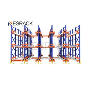 自動倉庫保管頑丈なパレットラックラジオシャトルラッキングシステム