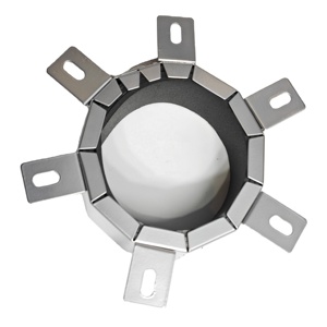 Collier de tuyauterie intumescent ignifuge pour l'arrêt de l'épidémie de <span class=keywords><strong>feu</strong></span> et de fumée dans les bâtiments - Product Image 3