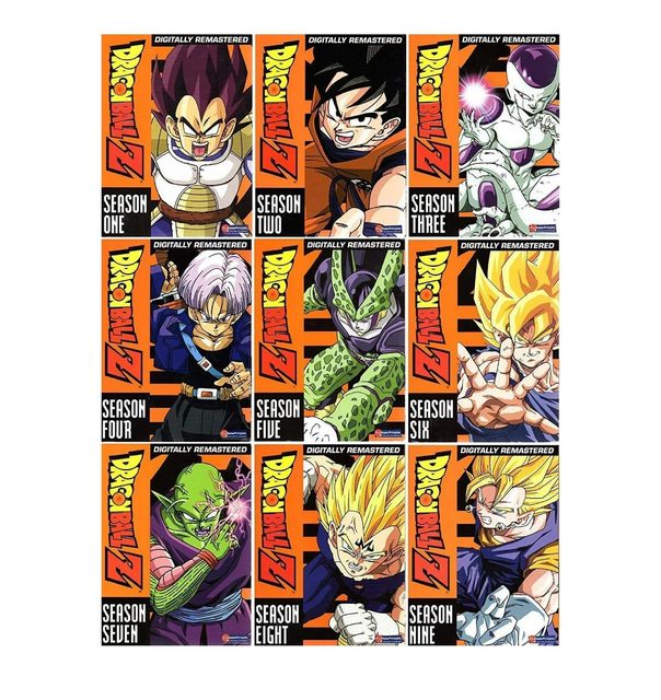Dragon Ball Z : the Complete Series Season 1-9 (DVD 54-Disc Box Set)