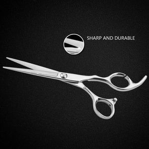 Ciseaux de barbier professionnels, logo personnalisé OEM, 6 pouces, de haute qualité, pour salon de beauté, vente en gros, livraison gratuite - Product Image 3