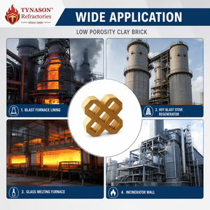 Ladrillos Refractarios de Arcilla de Baja Porosidad, Resistentes al Fuego, <span class=keywords><strong>Precio</strong></span> de Fábrica, Ladrillos de Arcilla OEM para Chimenea - Product Image 5