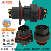 Offre Spéciale – Connecteur Parallèle M25 2+1+5 50A avec Boîtier en Nylon, Prise/Adaptateur pour Équipements Extérieurs, Alimentation Portable, Moteur Électrique
