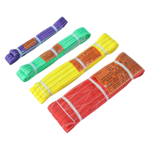 Kaldırma ve kaldırma uygulamaları için endüstriyel ağır Polyester göz kayışı dokuma Sling kaldırma kemeri - Product Image 5