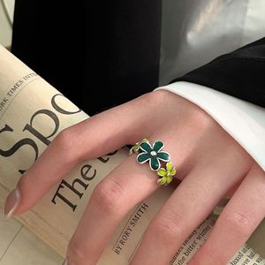 Anillo de Plata de Ley S925 Yinruitai con Diseño de Flor para Mujer, Joyería de Regalo con Diseño de Empuje y Tiro - Product Image 3