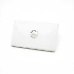 Saa มาตรฐานออสเตรเลียที่กำหนดเองโลโก้ยี่ห้อ1แก๊ง16A Slimline คลาสสิกสวิทช์ <span class=keywords><strong>Clipsal</strong></span> สไตล์ - Product Image 1