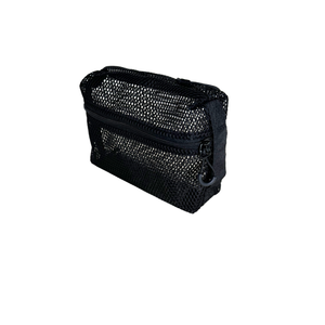 Malla de poliéster duradera, portátil y ligera para bolsas, cierre de cremallera seguro para almacenamiento de viaje y organización del baño - Product Image 1