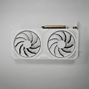 การ์ดจอ RX 7700 XT 12GB สำหรับเดสก์ท็อปเวิร์กสเตชัน พอร์ต DisplayPort หน่วยความจำวิดีโอ GDDR6 พัดลมระบายความร้อน PCIe 4.0 - Product Image 1