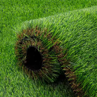 2*25m Fabricant Chinois Vert Décor Pelouse Jardin Paysage Plastique Faux Herbe Tapis Gazon Synthétique Prix Gazon Artificiel
