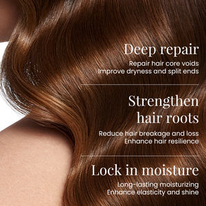 KORMESIC - Set de Cuidado Capilar sin Enjuague con Colágeno y Biotina, Mascarilla Capilar de Queratina Hidratante, Reparadora y Calmante, Champú y Acondicionador - Product Image 2